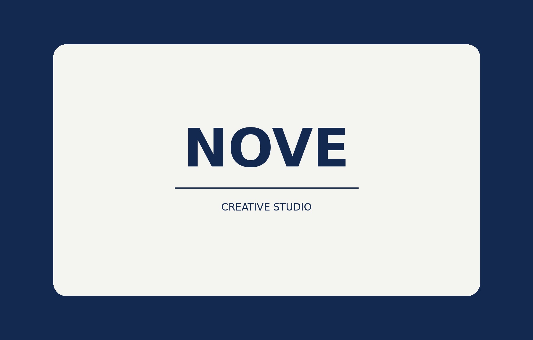 Prezentacja logo Nove Studio